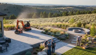 Landscaping service in Ogden, UT by Ogden Lawn Care for residential lawn maintenance and curb appeal