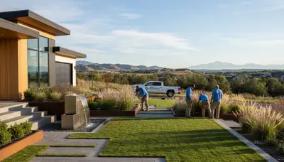 Landscape maintenance service in Ogden, UT by Ogden Lawn Care for residential and commercial properties