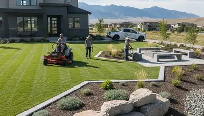 Landscaping service in Ogden, UT for lawn care, yard maintenance, and outdoor property upkeep