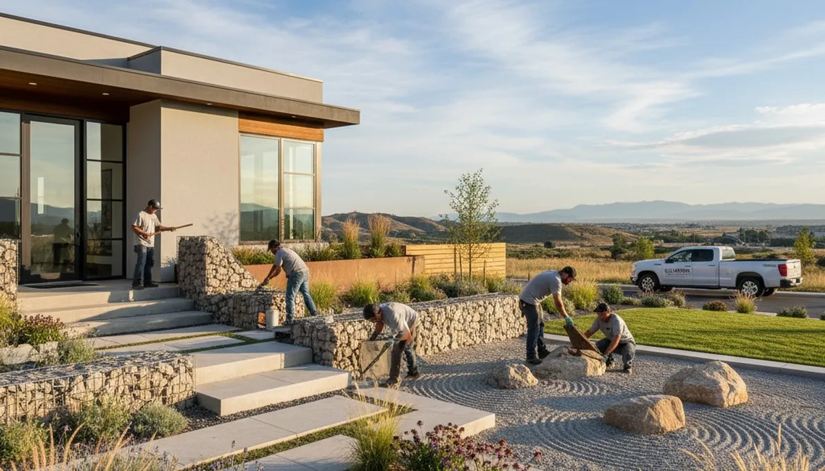 Professional landscaping service in Ogden, UT for lawn care and outdoor property maintenance