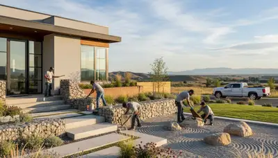 Professional landscaping service in Ogden, UT for lawn care and outdoor property maintenance