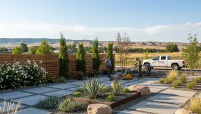 Professional landscaping service in Ogden, UT for lawn care and yard maintenance