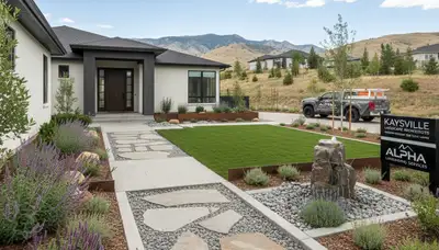 Professional landscaping service in Ogden, UT for lawn care and yard maintenance