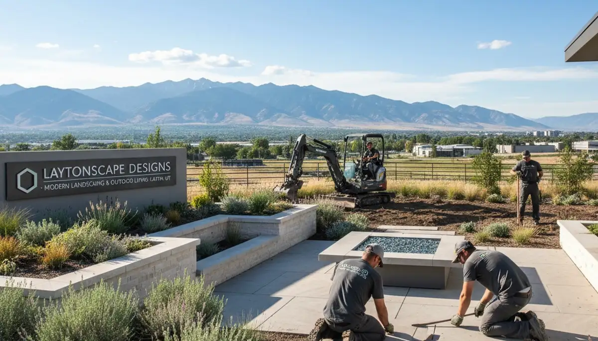 Professional landscaping service in Ogden, UT for lawn care and landscape maintenance
