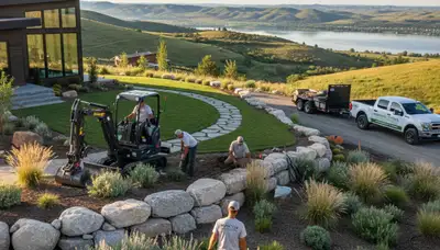 Professional landscaping service in Ogden, UT for lawn care and yard maintenance