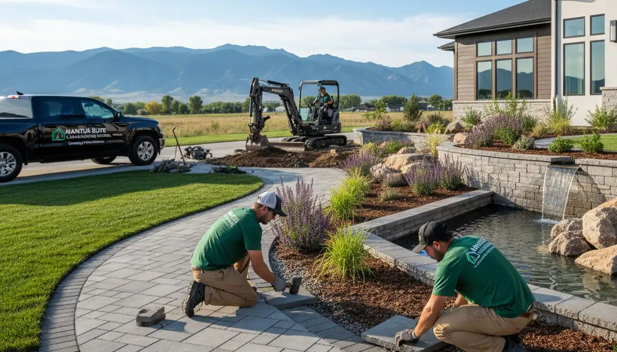 Landscaping service in Ogden, UT by Ogden Lawn Care for residential yard maintenance and lawn improvement