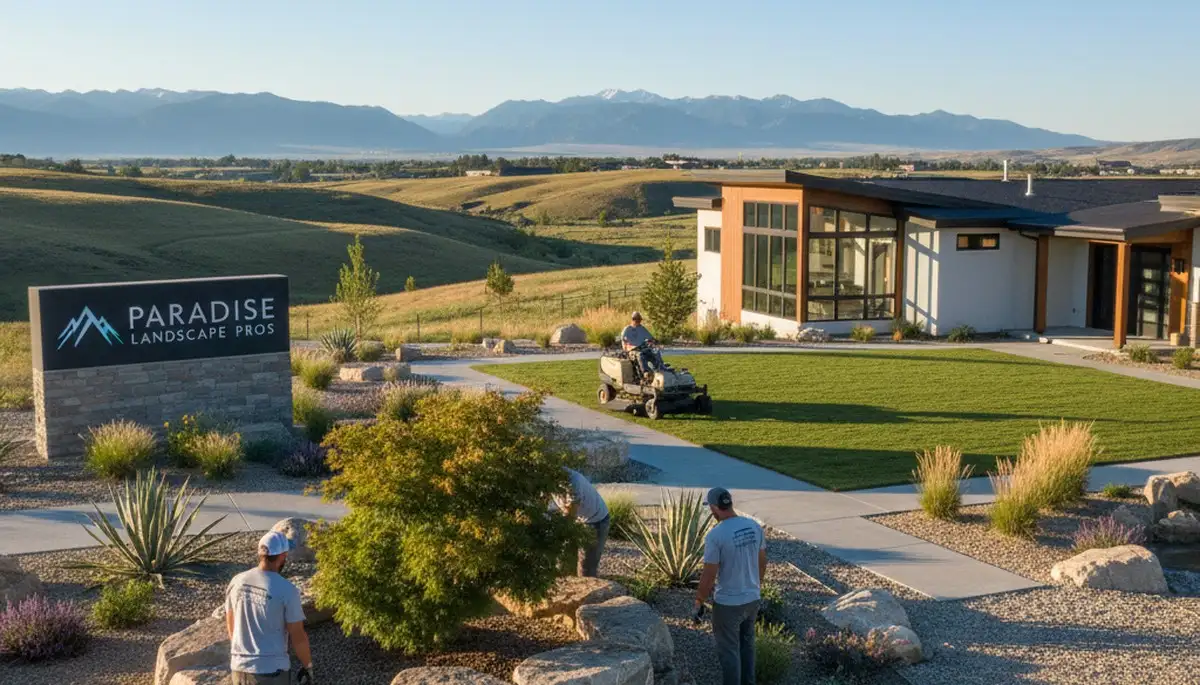 Professional landscaping service in Ogden, UT for lawn care and yard maintenance