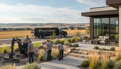 Professional landscaping service in Ogden, UT for lawn care and yard maintenance