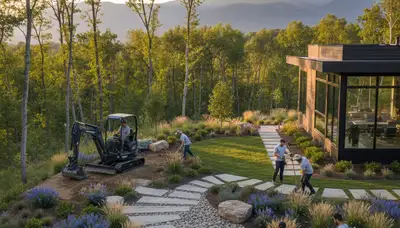 Landscaping services in Ogden, UT by Ogden Lawn Care for residential and commercial properties