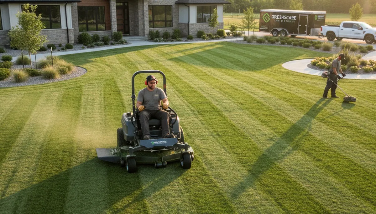 Professional lawn mowing service in Ogden, UT by Chop Chop Landscaping