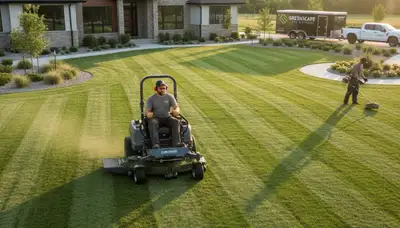 Professional lawn mowing service in Ogden, UT by Chop Chop Landscaping